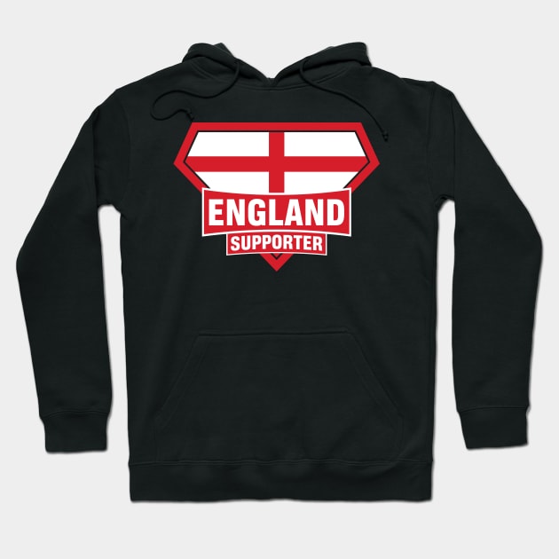 England Super Flag Supporter Hoodie by ASUPERSTORE